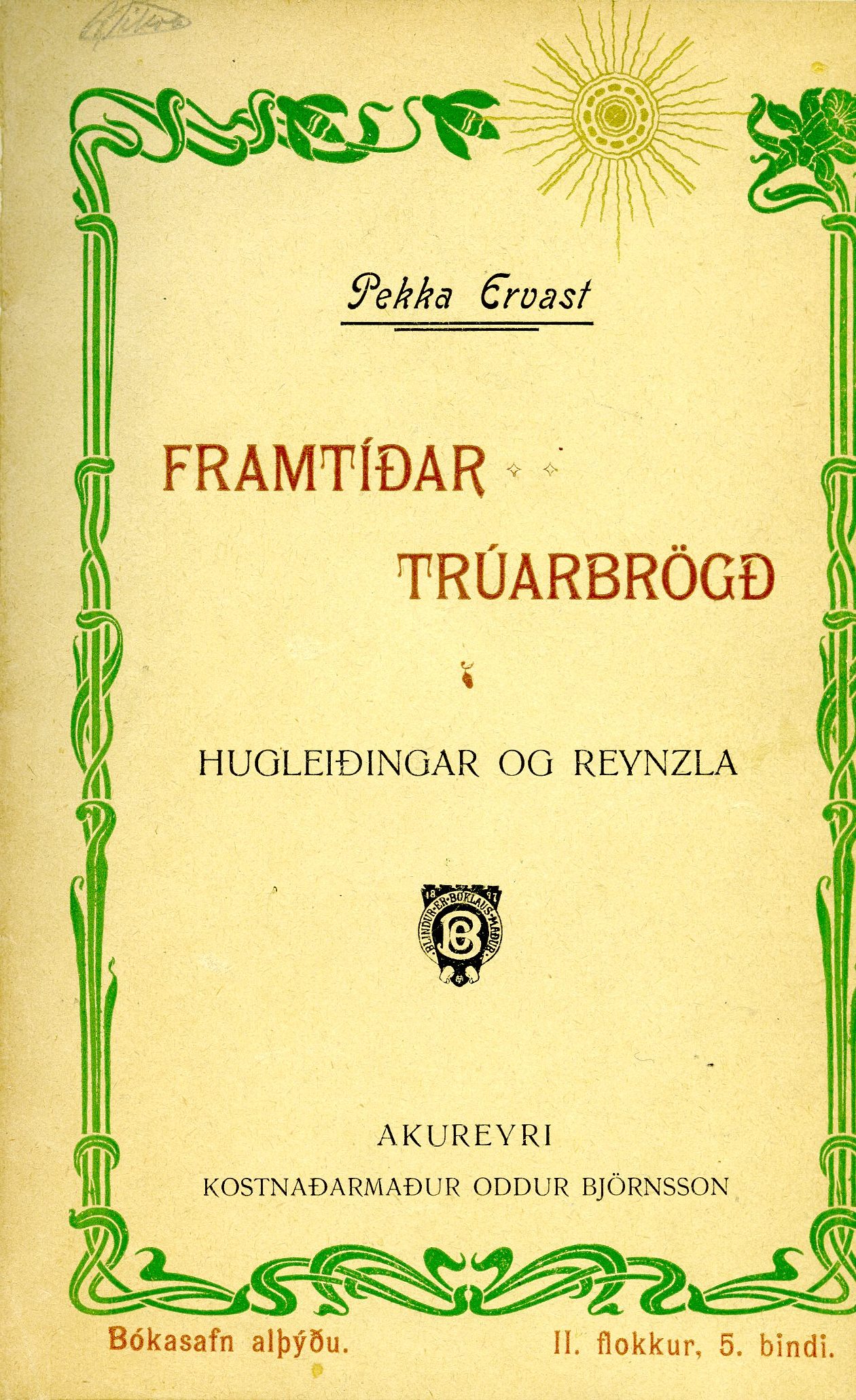 1. painos, nid. 1903